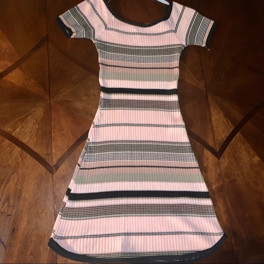Pink Dress- Stretchable and with a flattering fit!